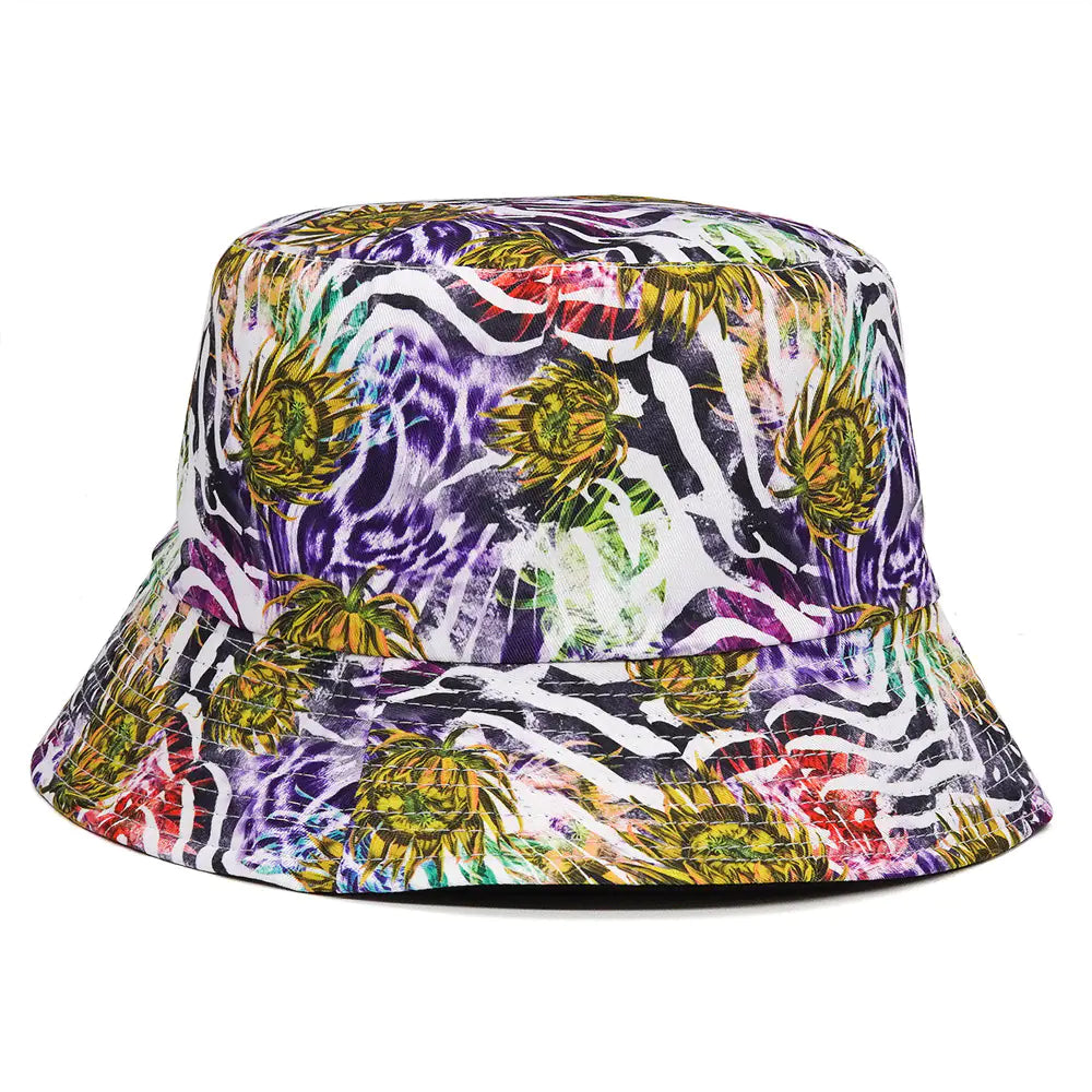 Fashionable Printed Sun Hat for Women (European & American)