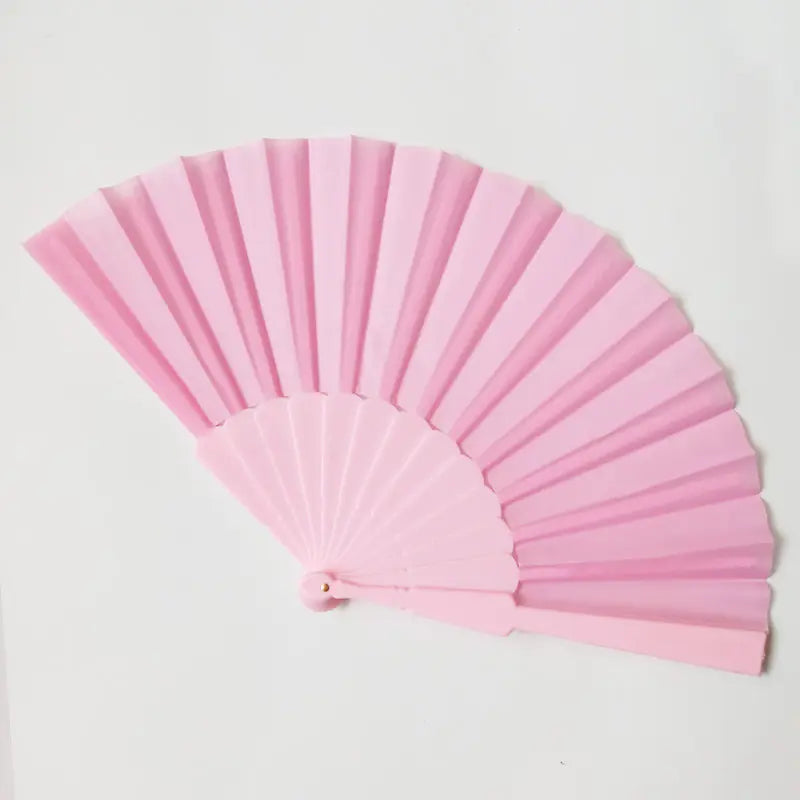European Style Plain Folding Fan