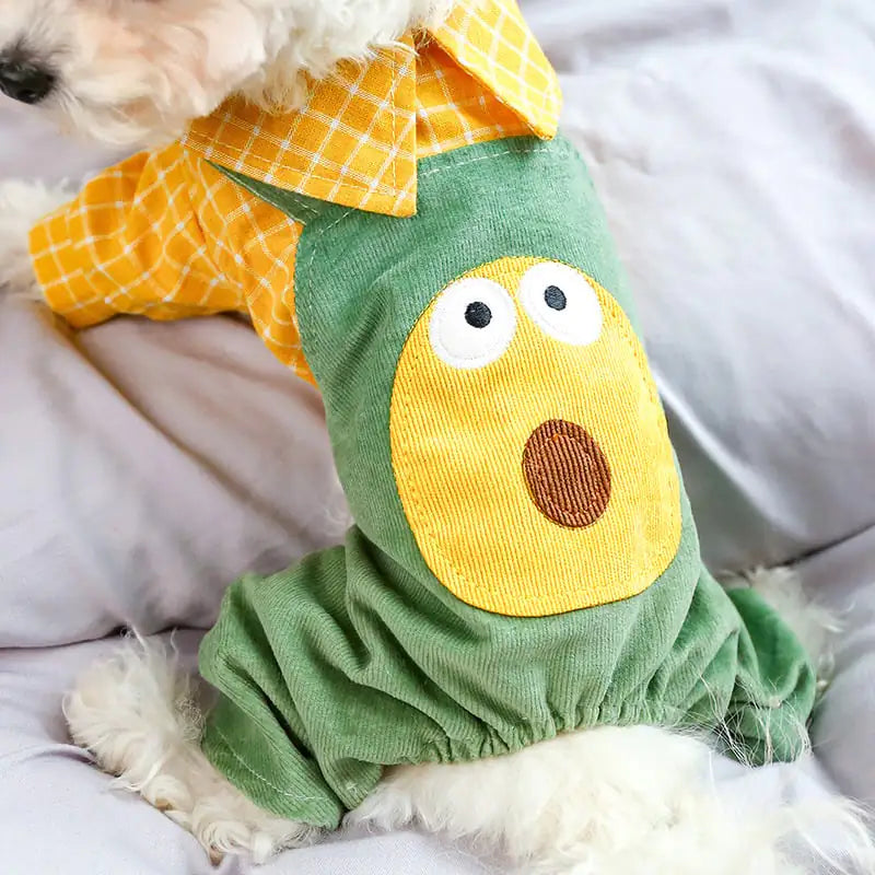New Avocado Cat Costume for Spring and Summer
