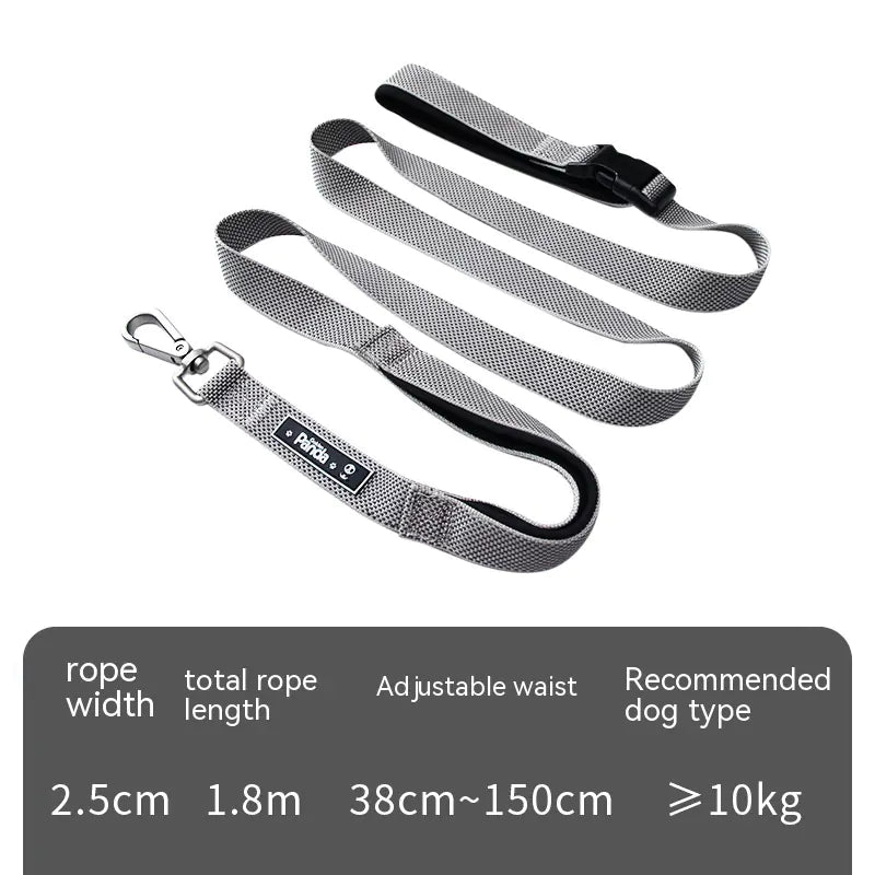 1.8m Multifunctional Dog Leash for Traction and Running