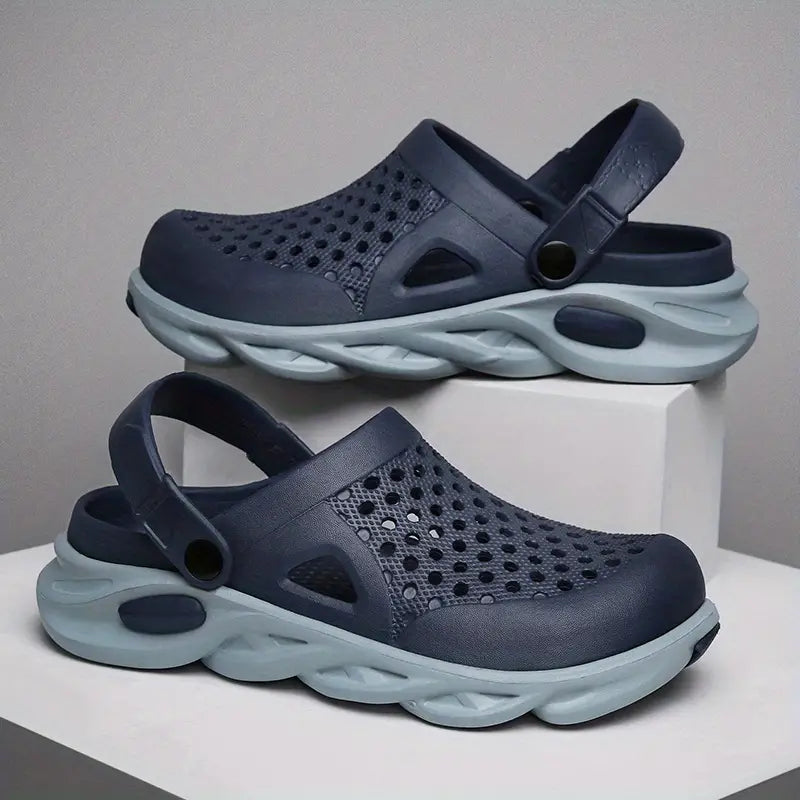Men's Lightweight Comfy Non-Slip Garden Clogs