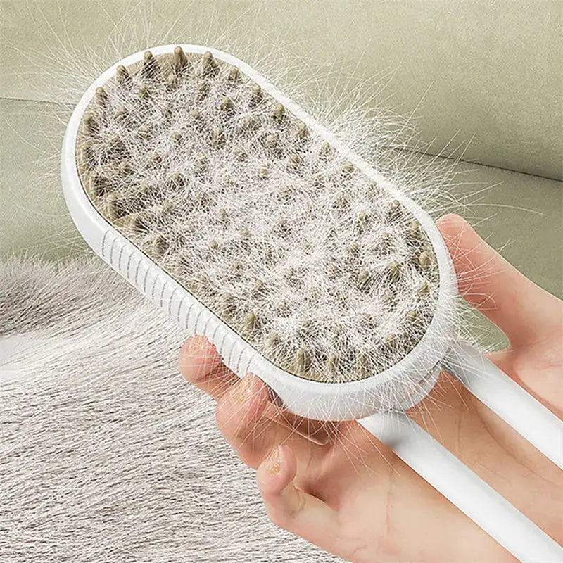 Cat Steam Brush Steamy Dog Brush 3 In 1 Electric Spray Cat Hair Brushes For Massage Pet Grooming Comb Hair Removal Combs Pet Products (Deactivated as recommended by ZCT)