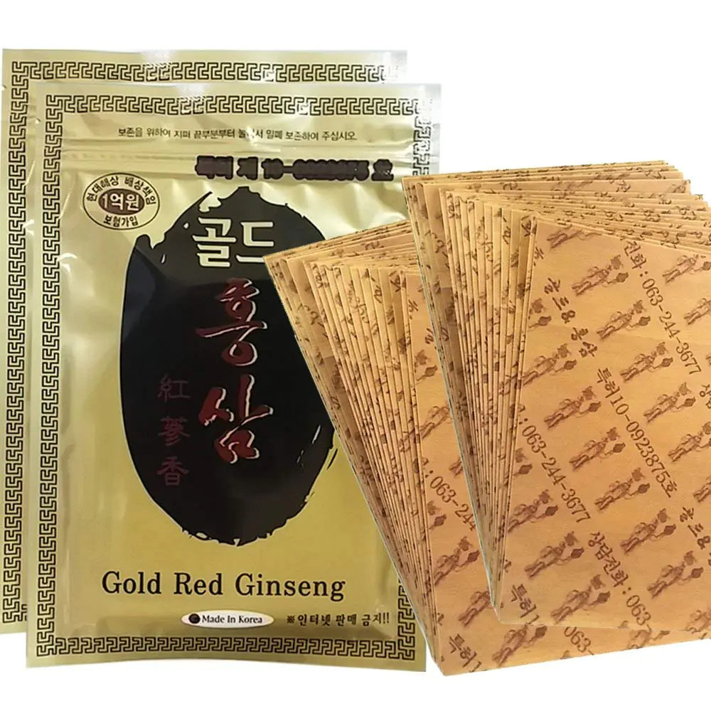 Korean Red Ginseng Patch - 40 Patches