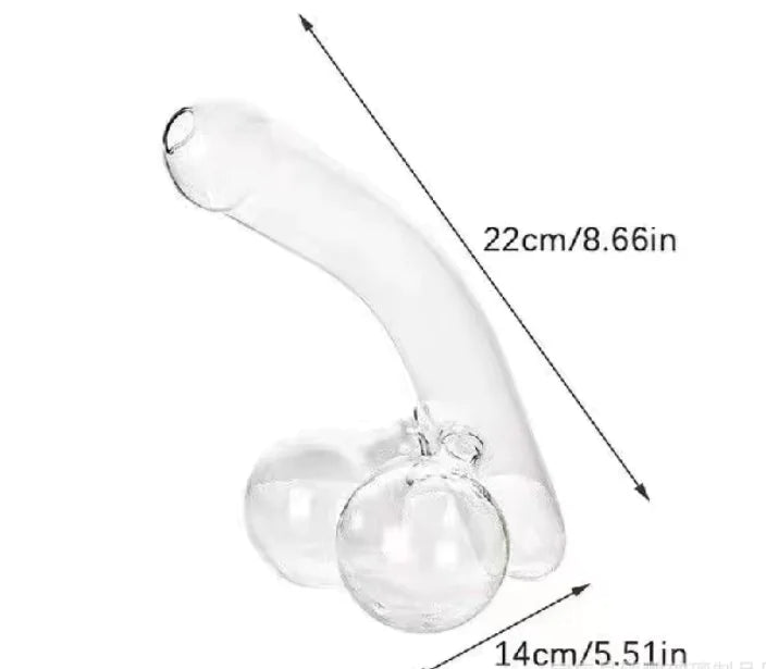 Cross-Border Fun Whiskey Decanter and Novelty Wine Glass