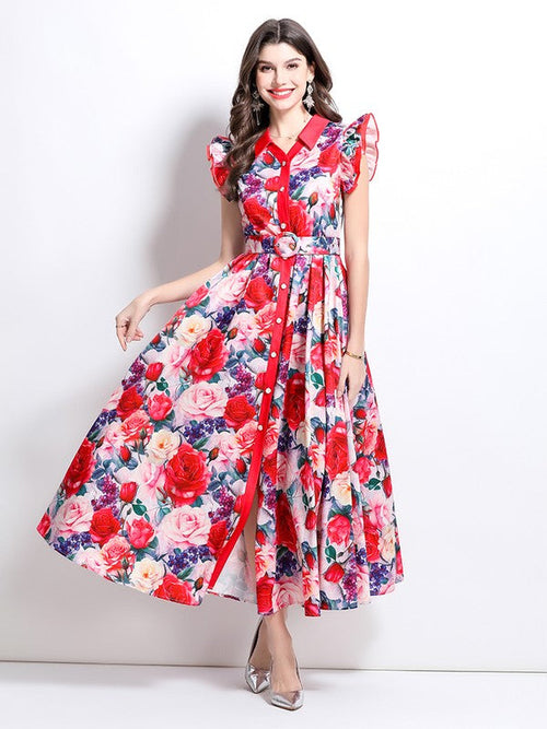 WOMEN FASHION LONG MAXI DRESS