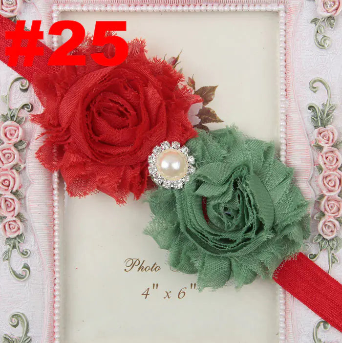 Popular Children's Headband with Pearl and Floral Design
