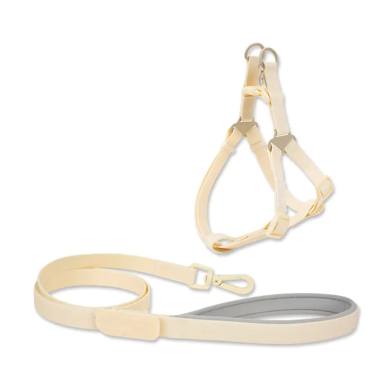 Waterproof Jelly Color PVC Pet Chest Back Collar