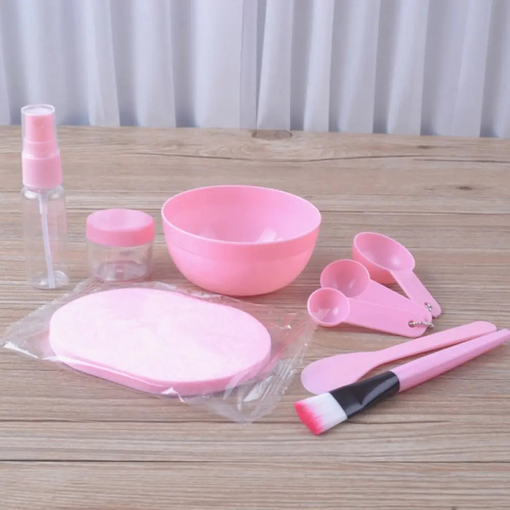 DIY Face Mask Tool Set - 9 Pieces Beauty Kit