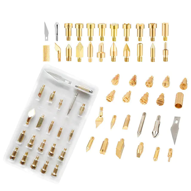 22-Piece Woodburning and Carving Tool Set
