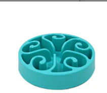 Slow Feeder Bowl for Cats and Dogs - Puzzle Design
