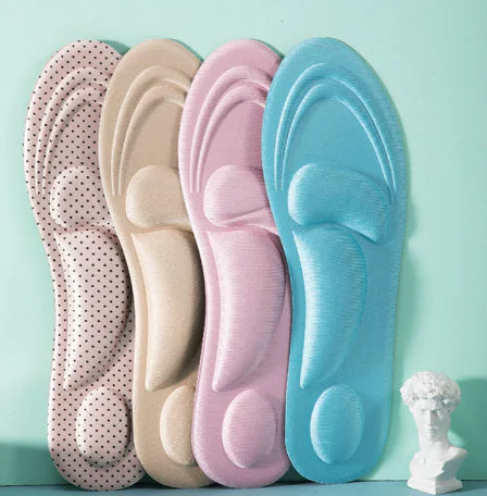 Breathable Anti-Slip Insoles with Arch Support for Sports