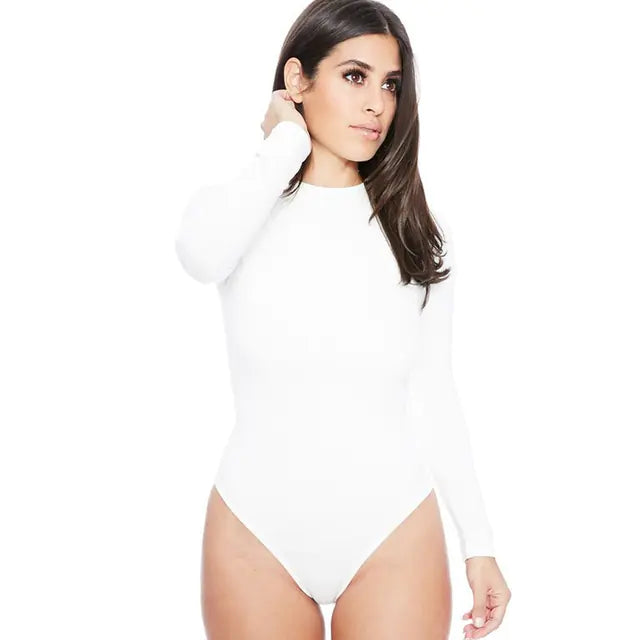 Elegant Slim Long-Sleeved Women's Office Jumpsuit