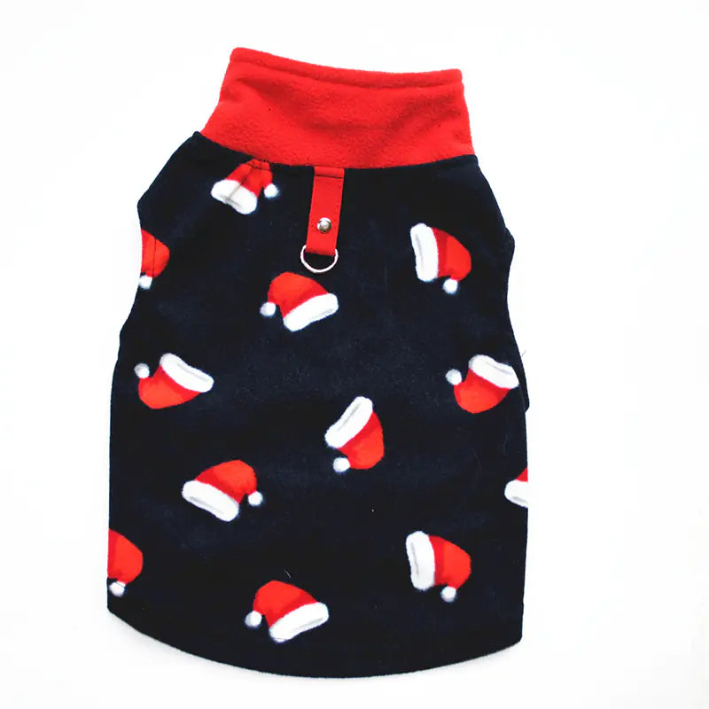 Dog Autumn/Winter Polar Fleece Sweater with Collar