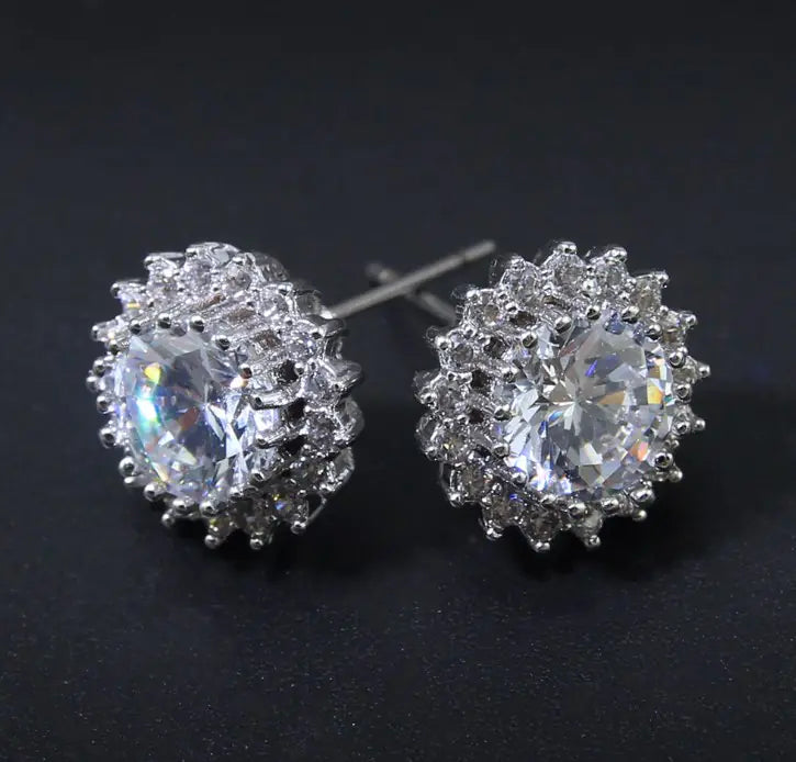 Sunflower Stud Earrings and Ear Accessories