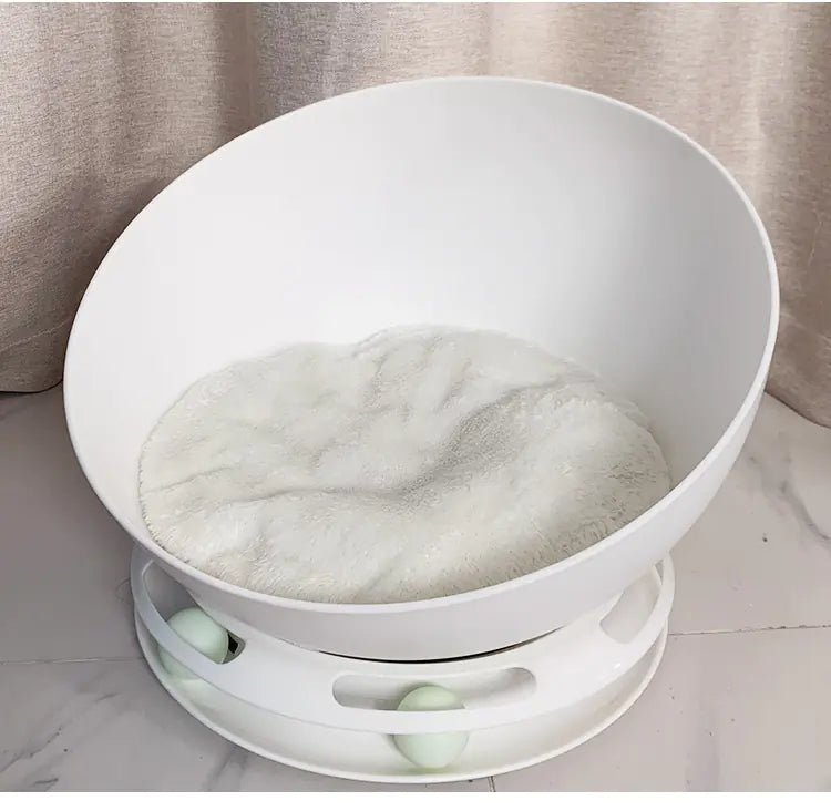 Multifunctional Semi-Enclosed Cat House