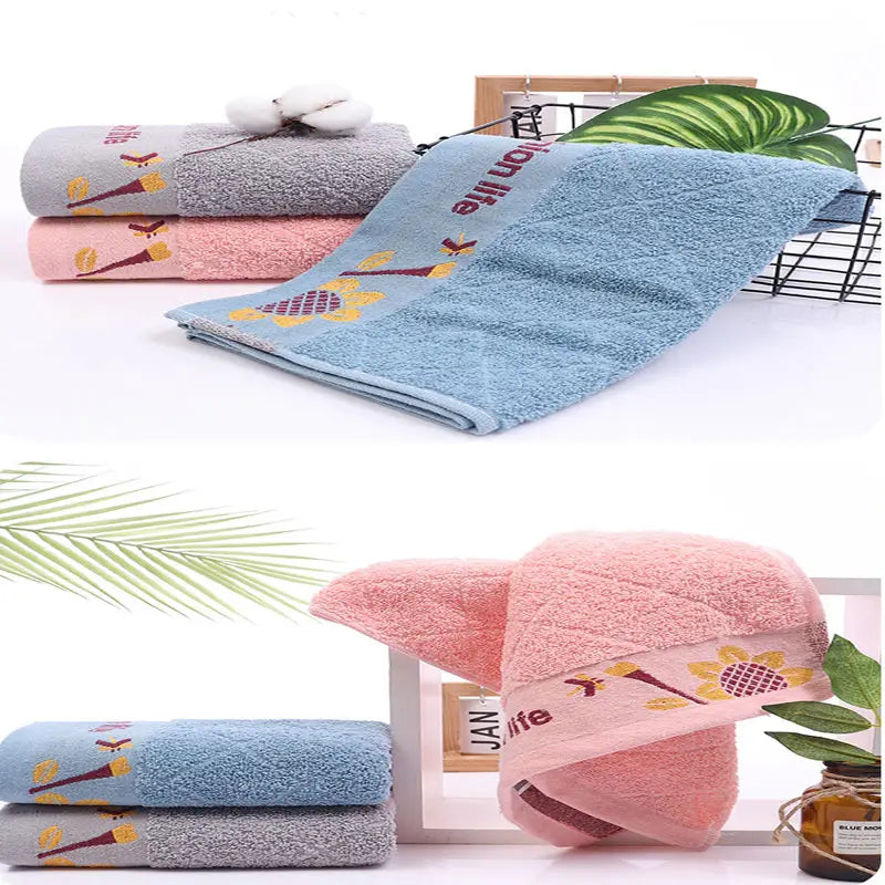 Thick Cotton Hand Towel - Super Absorbent (1pc)