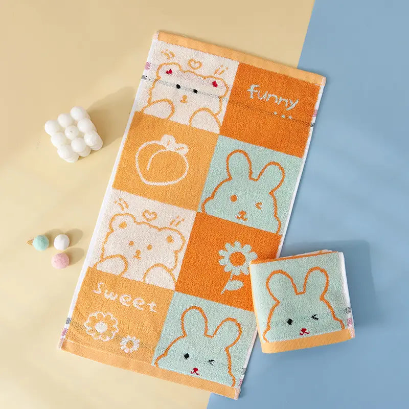 Cotton Fingertip Towel - Soft Absorbent Hand Towel