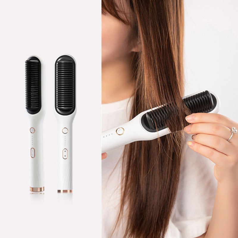 Hair Straightener Comb & Curling Iron