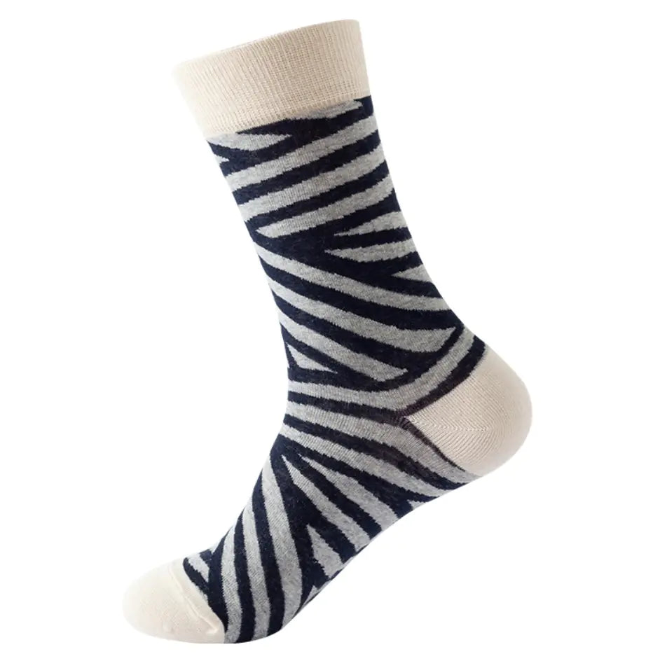 Funny British Style Casual Socks for Men