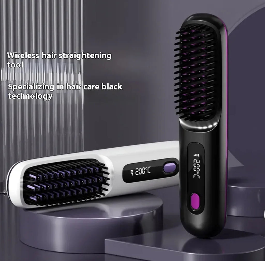Ceramic Heat Hair Straightening Comb