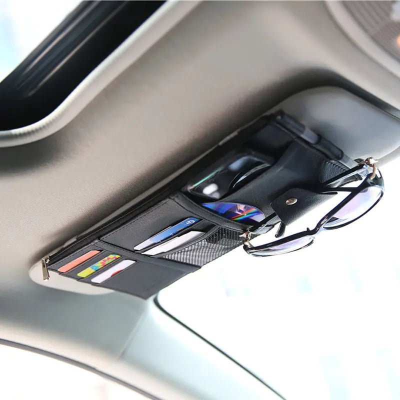 Multi-Functional Car Interior Organizer and Document Holder