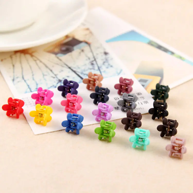 Wholesale Mini Flower Hair Clips for Infants and Toddlers