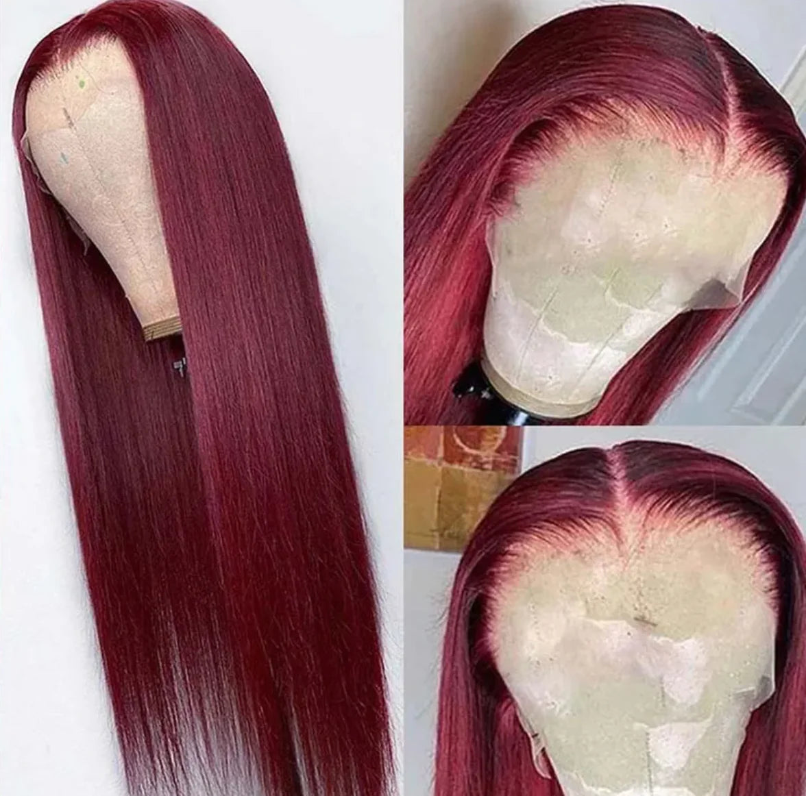 Full Lace Long Straight Human Hair Wig