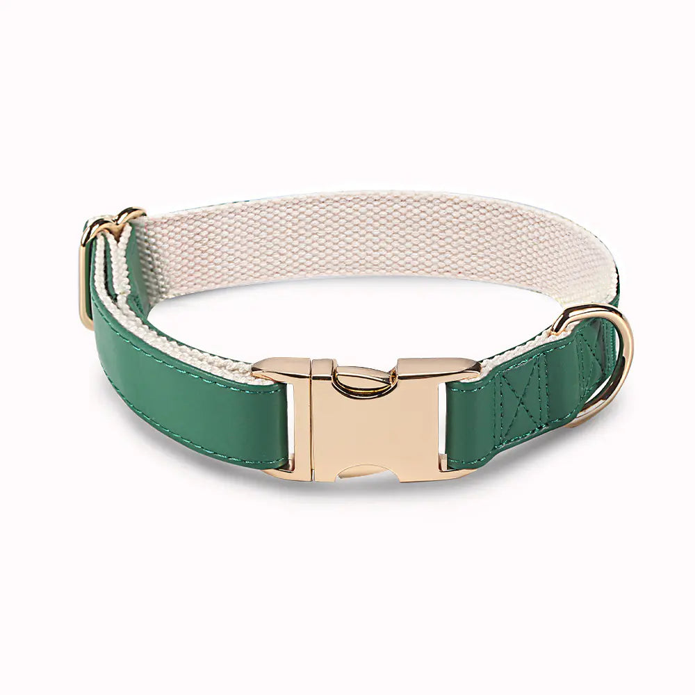 High-Quality All-Match Metal Buckle Pet Collar