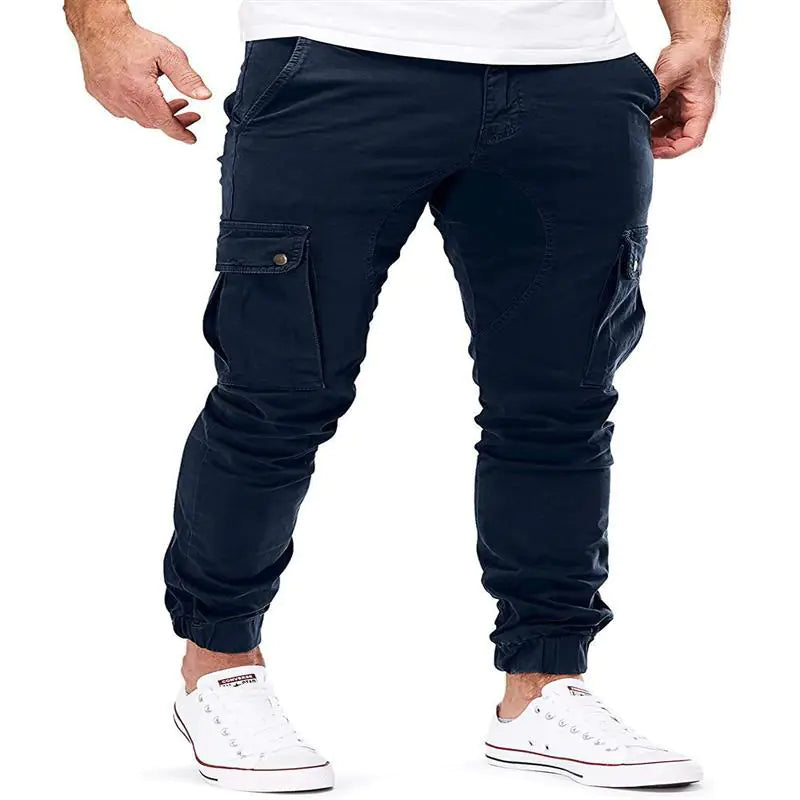 Casual Multi-Pocket Overalls Trousers
