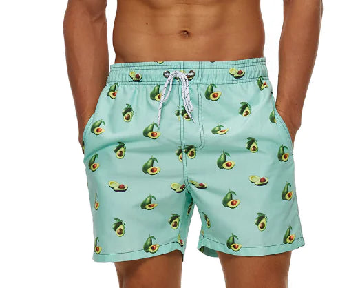Men's Floral Beach Shorts