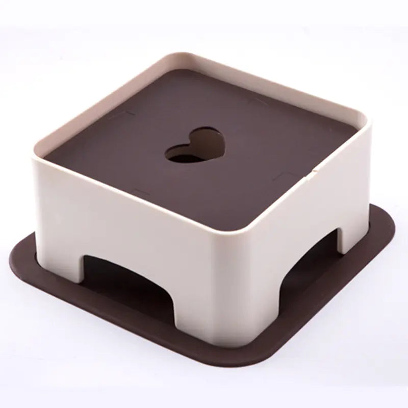 Pet Feeding Station for Cats and Dogs with Bowls
