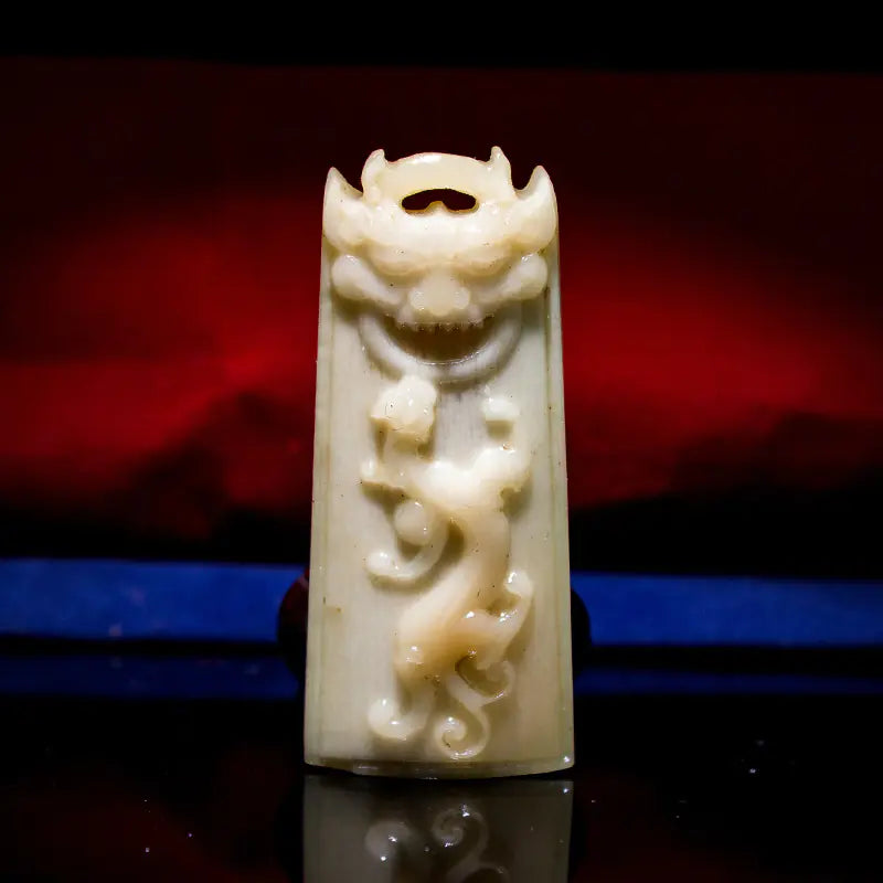 Natural Camel Bone Carved Buddha Amulet Pendant Accessory