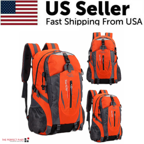 40L Men Women Travel Backpack Rucksack Camping Laptop Hiking School