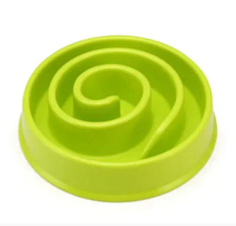 Slow Feeder Bowl for Cats and Dogs - Puzzle Design