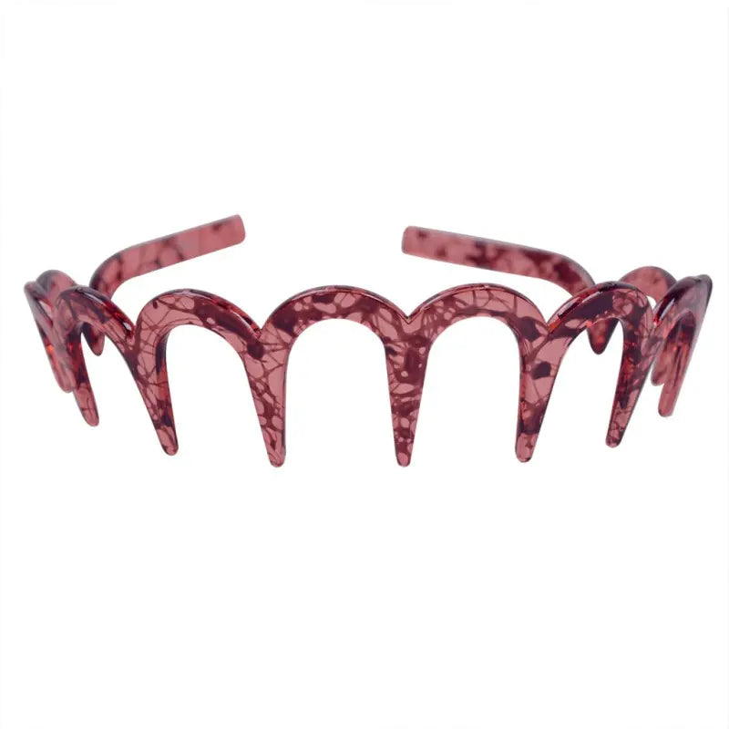 Beef Tendon Toothed U-Shaped Headband