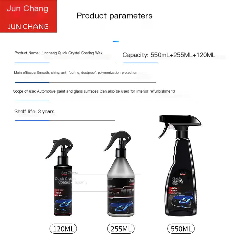 Nano Crystal Wax for Car Paint Protection and Coating