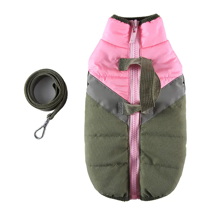 Winter Dog Cotton Padded Coat for Warmth