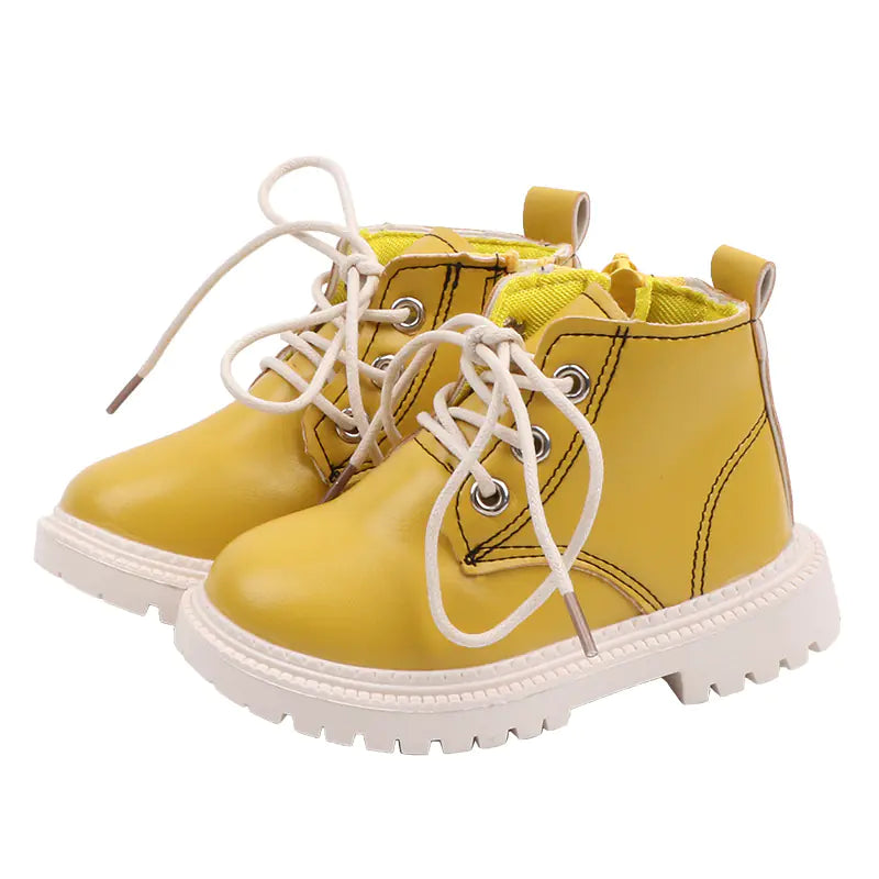 Children's Leather Ankle Boots for All Seasons