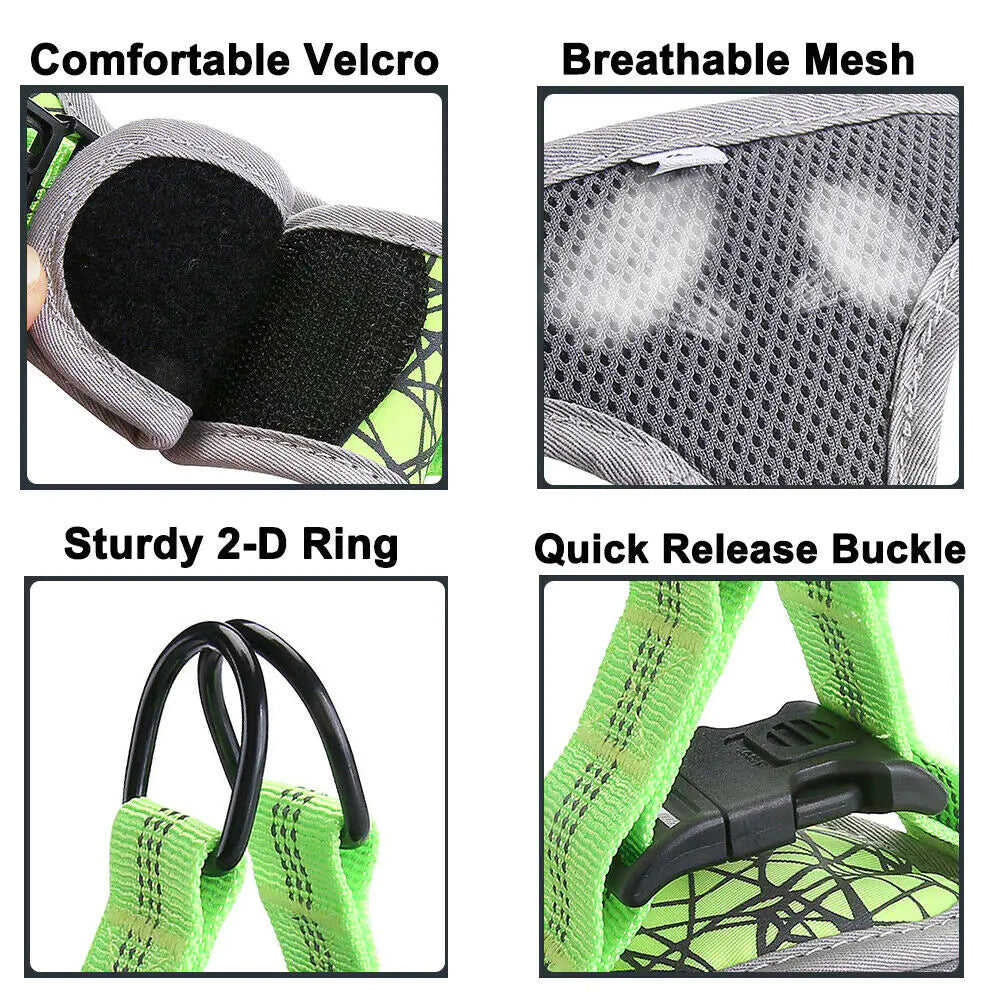 2020 Dog Harness Leash for Small Breeds, Reflective Nylon