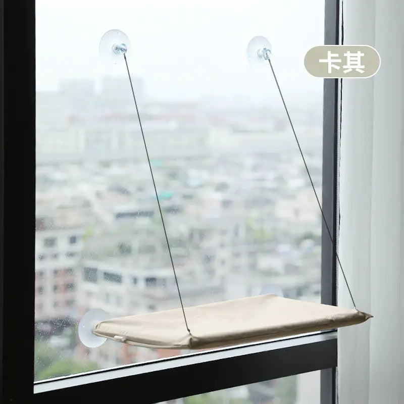Suction Cup Cat Hammock for Window and Balcony