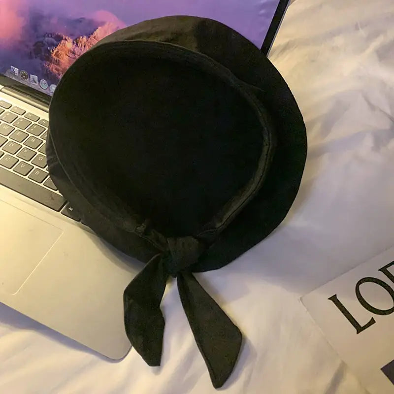 Dopamine Bow Versatile and Sweet Beret