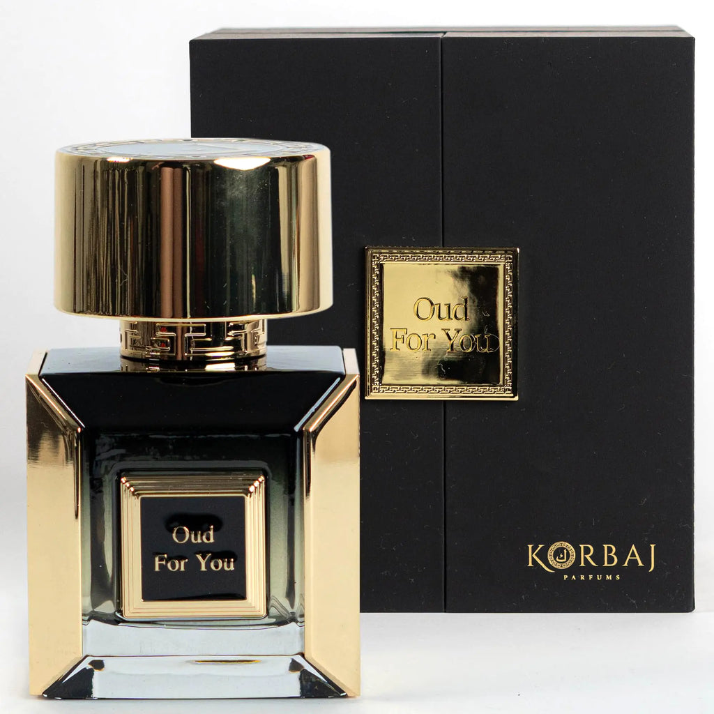 KORBAJ PARFUMS Oud For You - Arabian Perfume for Women and Men Extrait de Parfum Mens Cologne with Cedar Wood Tonka Bean - Sandalwood Cashmere Wood - Ambergris Oud Musk Vanilla Perfume 100ml