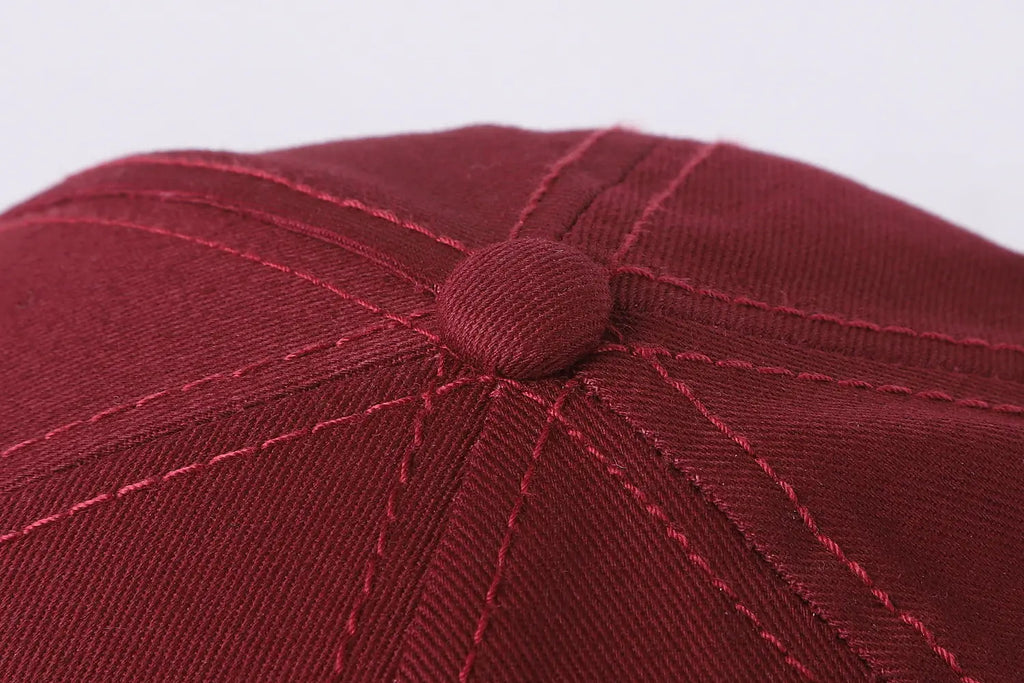 Cross Stitch Embroidered Outdoor Baseball Cap for All