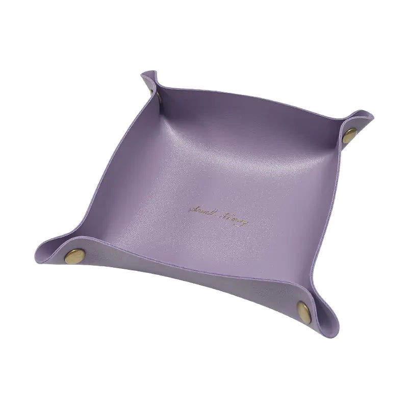 Nordic Leather Storage Box for Desk and Jewelry