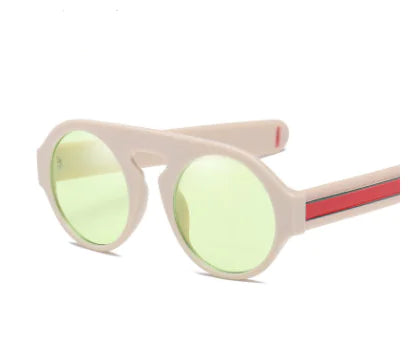 Trendy Round Sunglasses for Men and Women - Three Colors