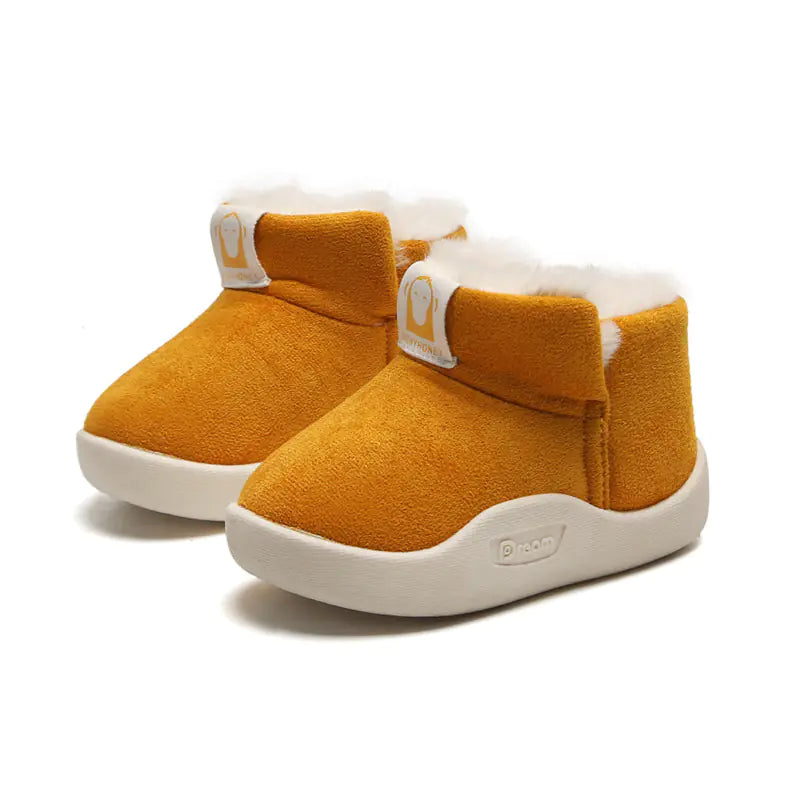 Warm Plush Snow Boots for Infant Toddler Girls & Boys