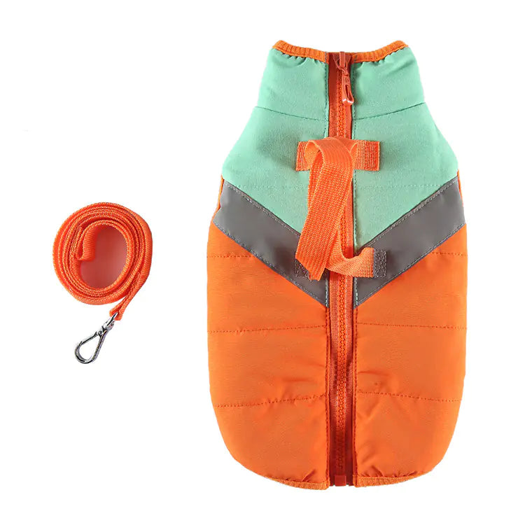 Winter Dog Cotton Padded Coat for Warmth