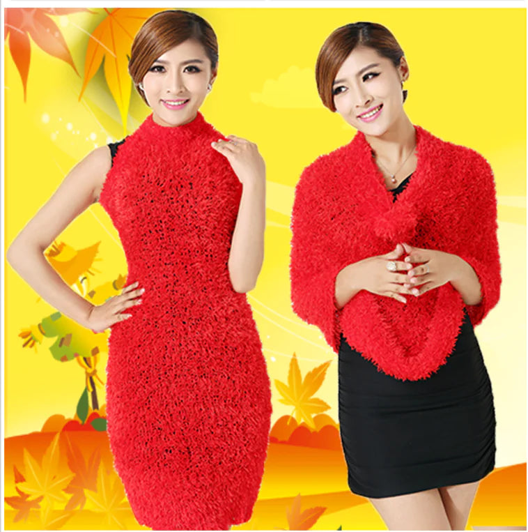 Bamboo Fiber Versatile Scarf for Autumn and Winter