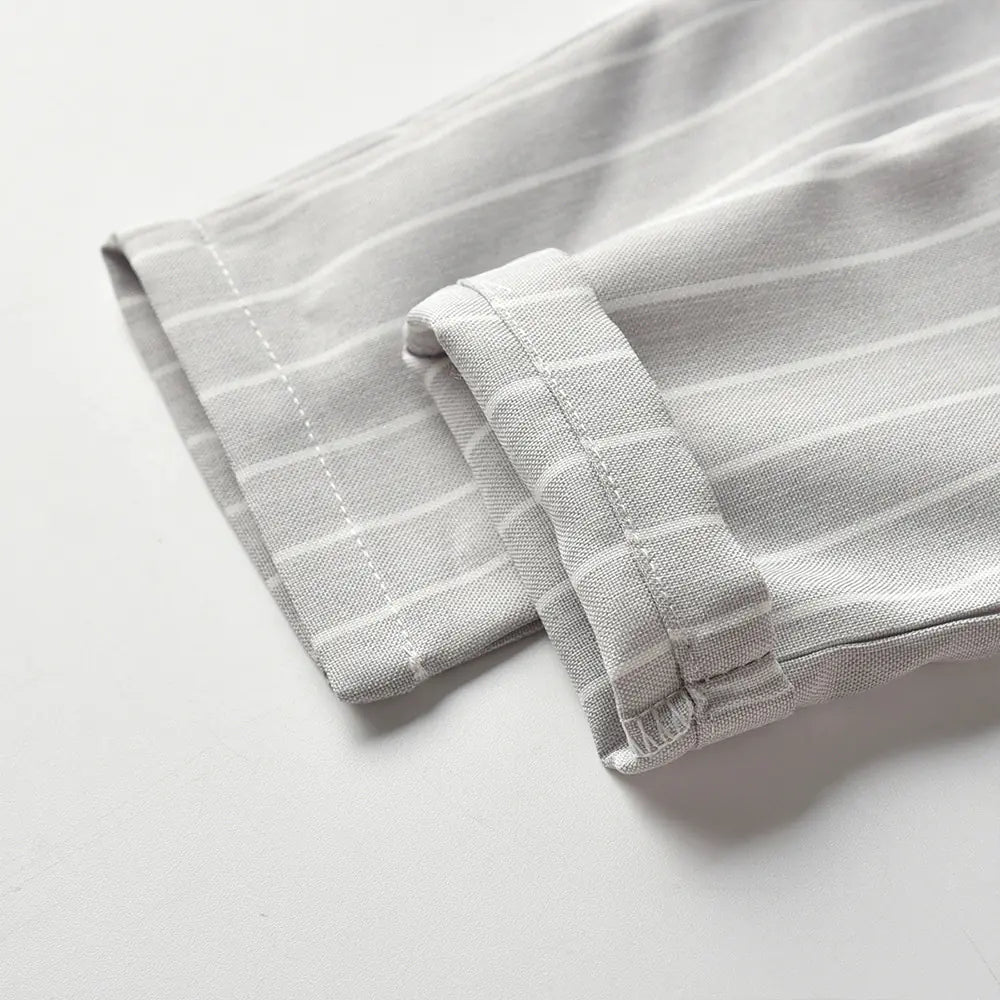 Kids' Striped Vest and Long Sleeve Shirt Suit Set