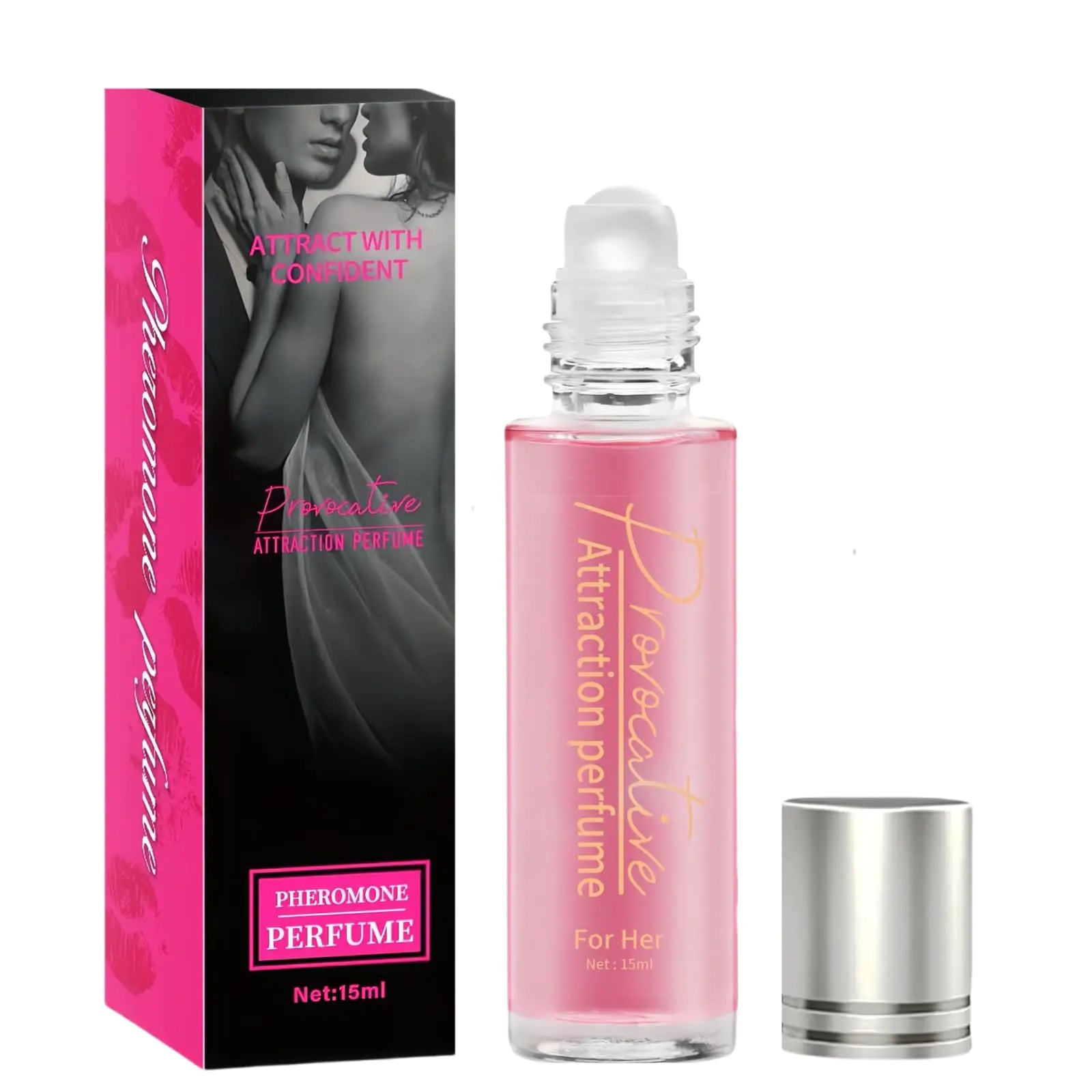 podafu Pheromones Perfumes for Women to enhance Charm & Confidence Long Lasting Roll on Pheromone Perfume to Attract Men. Vegan Cruelty-Free Travel Perfume